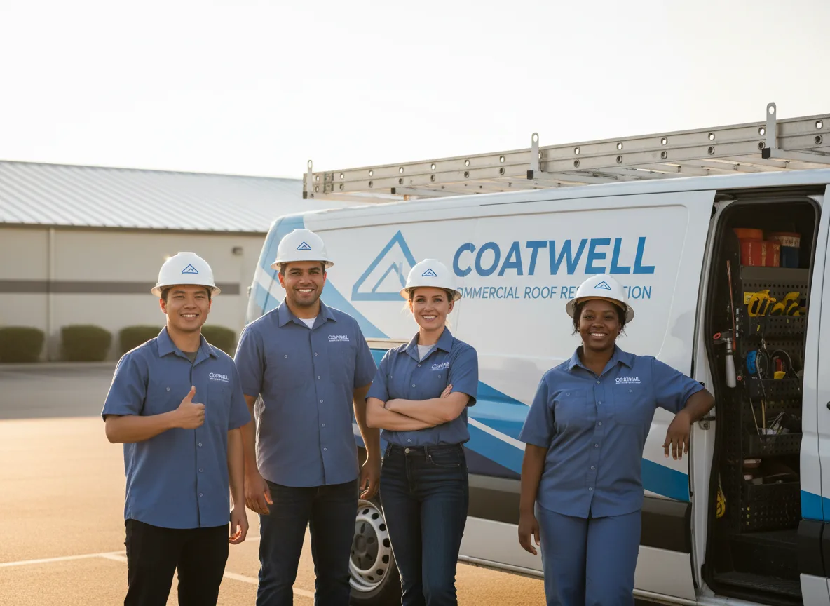 Commercial roof coating company in Electric City, WA